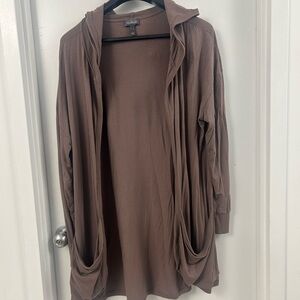 AnyBody Cocoa Hooded Sweater